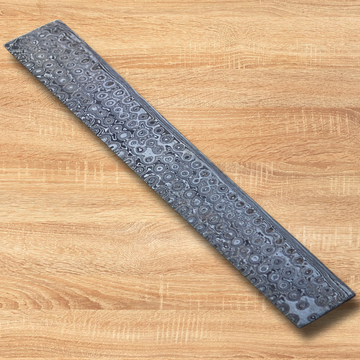 Damascus Steel Billet – Raindrop Pattern